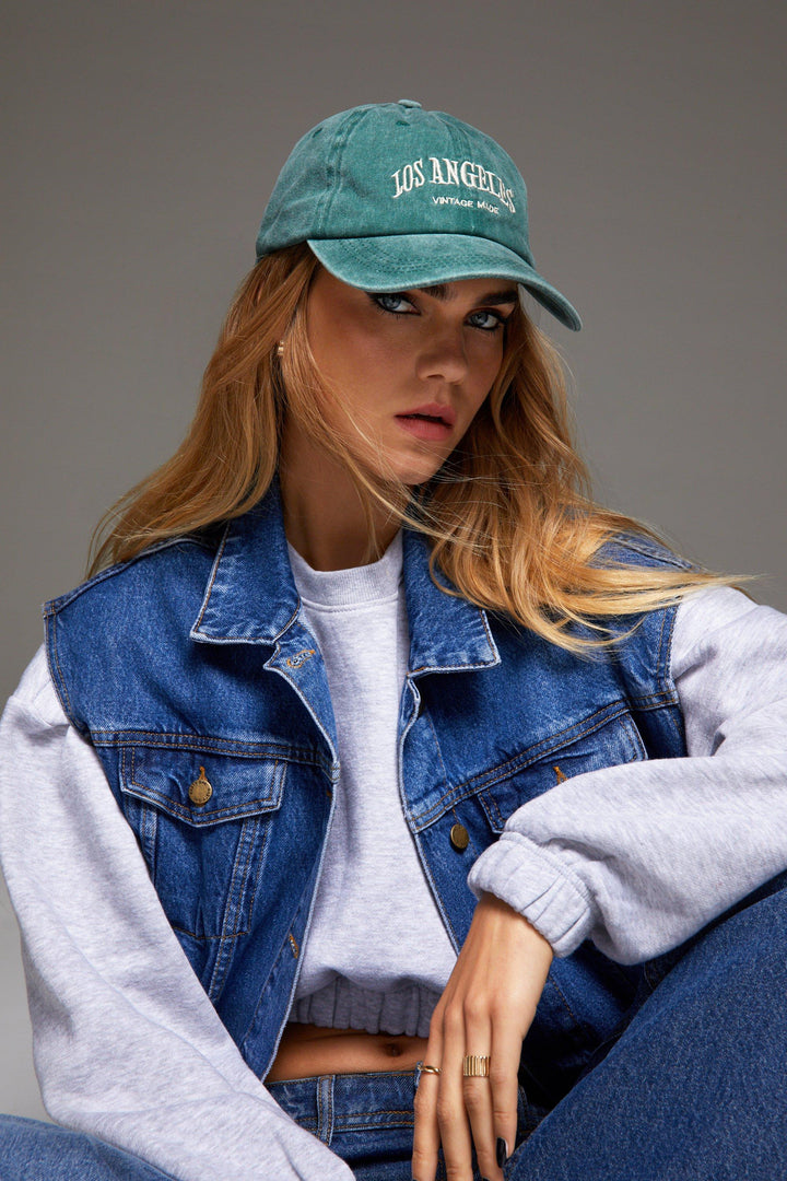 Aaliyah Green Los Angeles Washed Cap