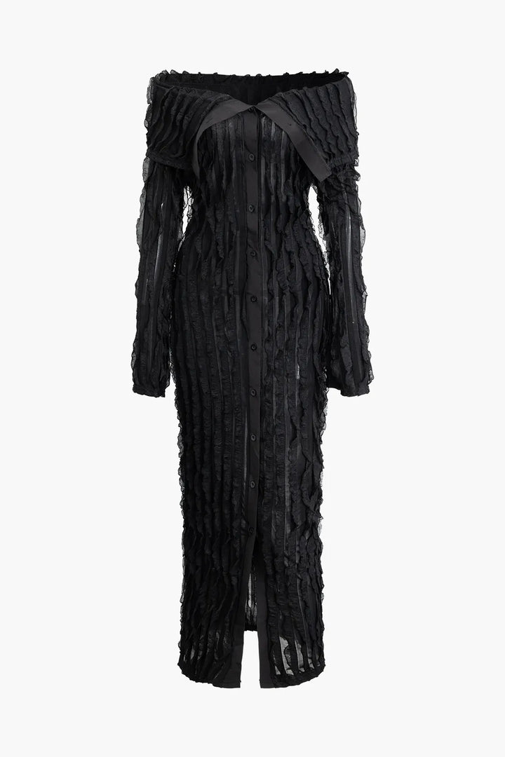 aki maxi dress Elegant Sleeveless Bodycon Maxi Dress Aki Clothing