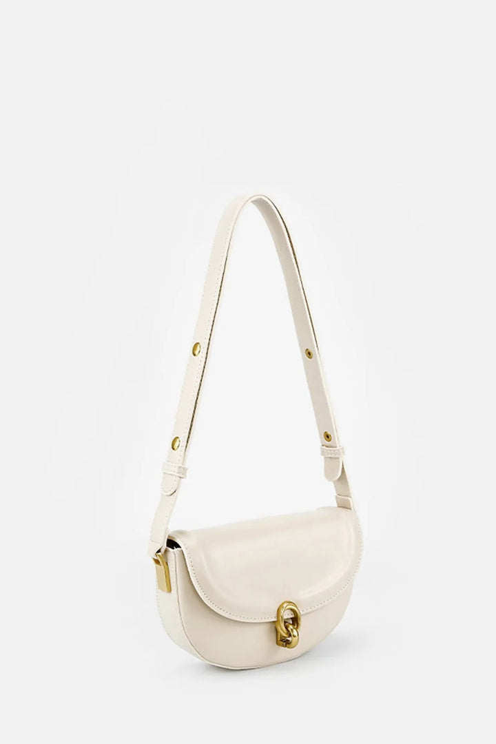 Jucye White Saratoga Springs Shoulder Bag